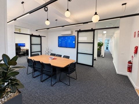 A meeting space inside EPA’s design studio