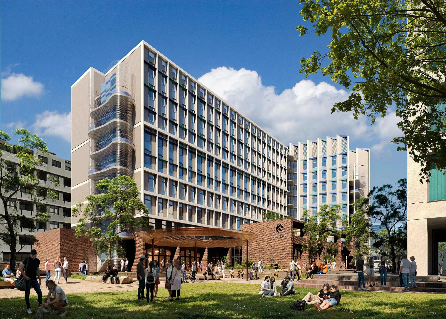 UoN City Campus Accommodation electrical engineering project in Honeysuckle